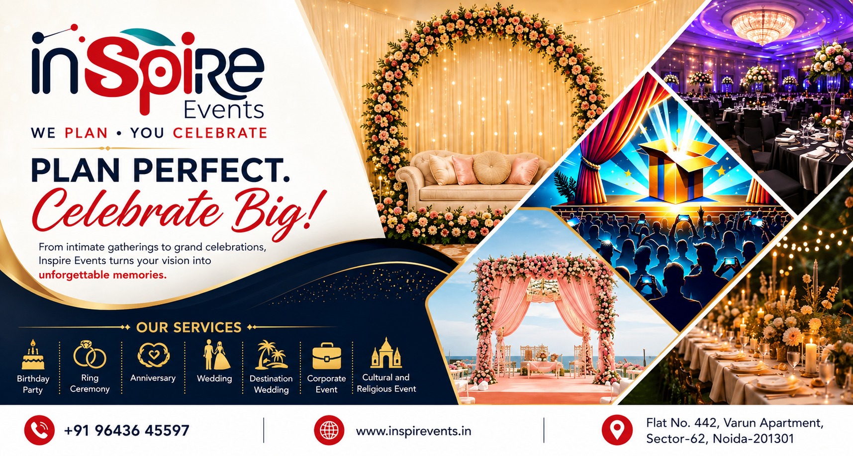 Inspire Events - Plan Perfect, Celebrate Big